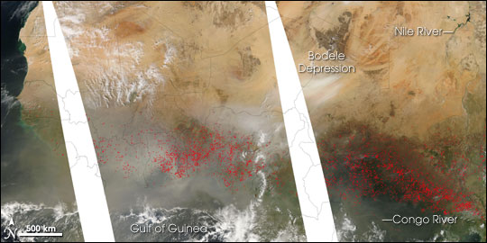 Northern Africa Fire Season