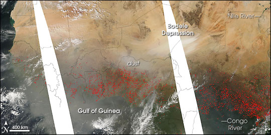 Northern Africa Fire Season