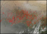 Northern Africa Fire Season