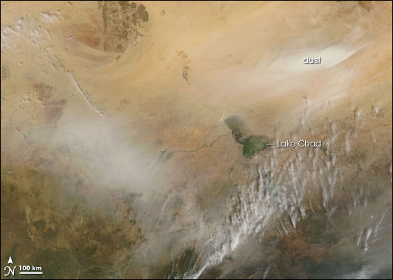 Dust Storm from the Bodele Depression - related image preview