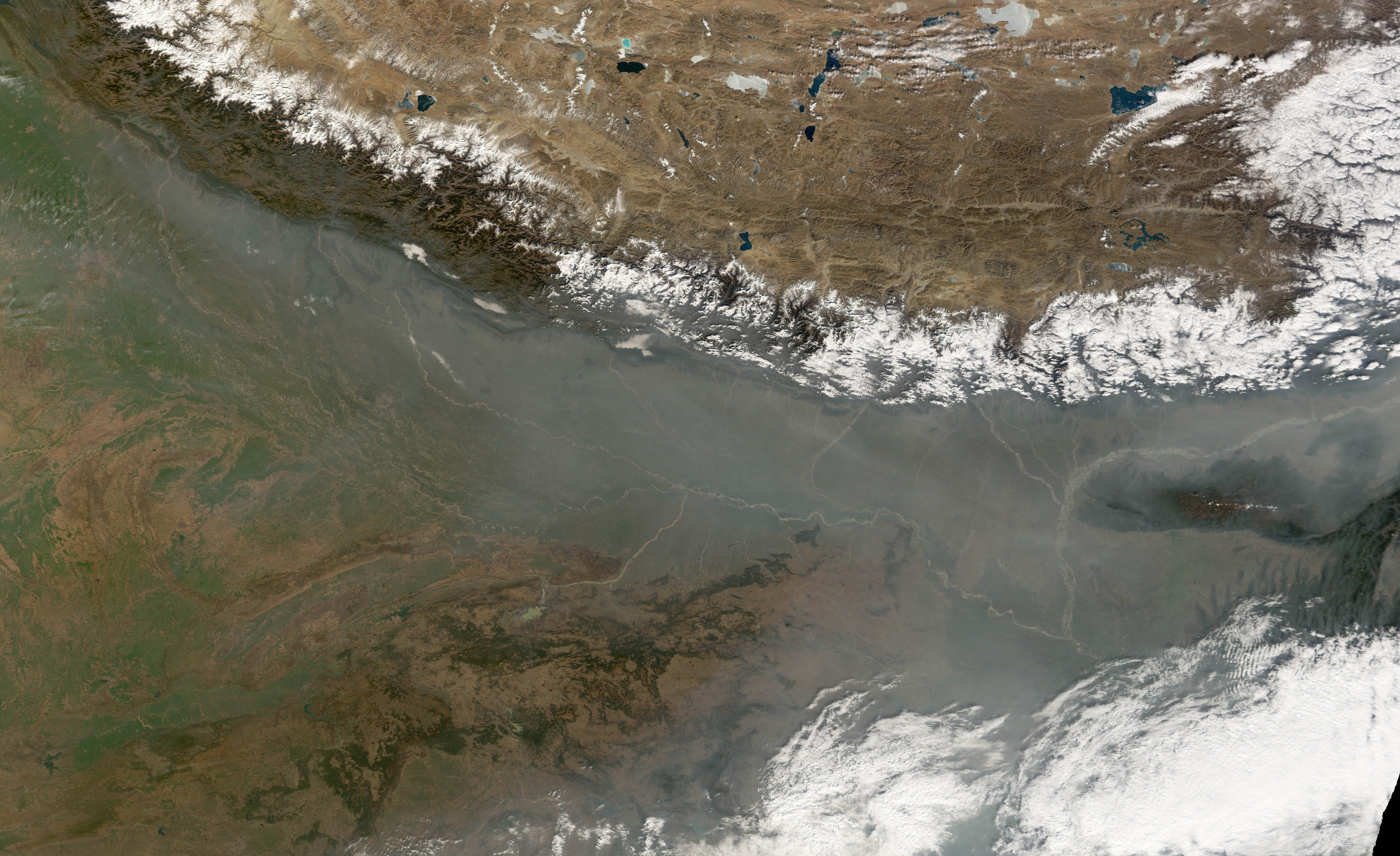 Haze along the Himalaya - related image preview