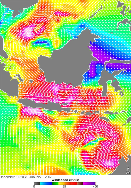 Storms in the Java Sea - related image preview
