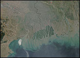 Haze and Sediment in Bangladesh and India
