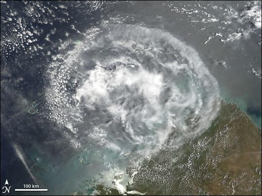 Thunderstorm over the Indian Ocean - related image preview