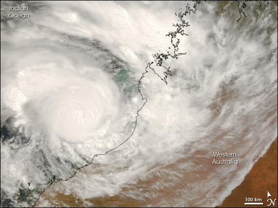 Tropical Cyclone George - related image preview