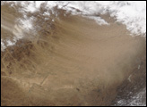 Dust Storm in Northern China