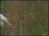 Fires in the Southern Midwest