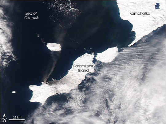 Chikurachki Volcano