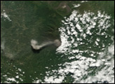 Volcanic Plume from Mount Semeru, Java