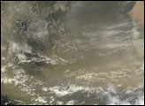 Dust Plume off Western Africa
