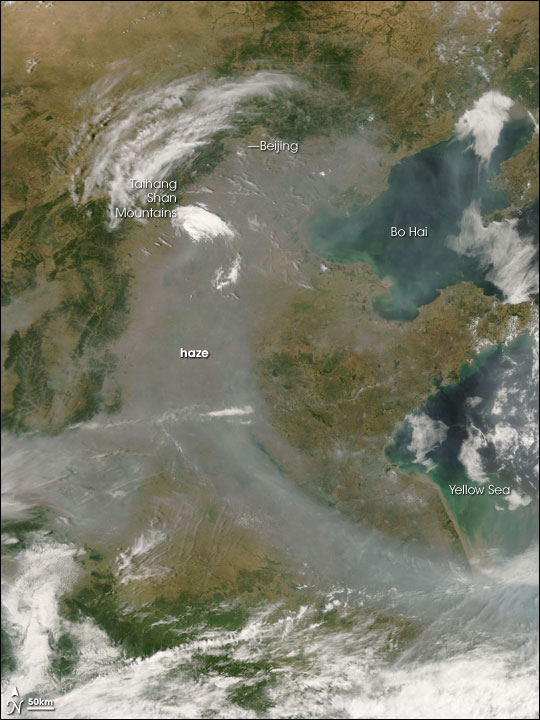 Haze over Eastern China - related image preview