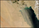 Dust Plume over the Persian Gulf