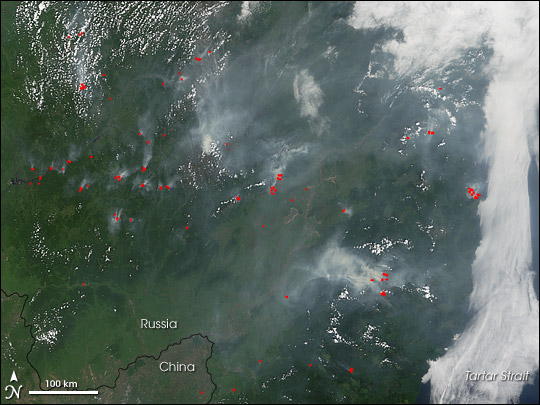 Fires in Russia’s Far East