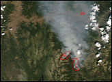 Fires in Idaho and Eastern Oregon