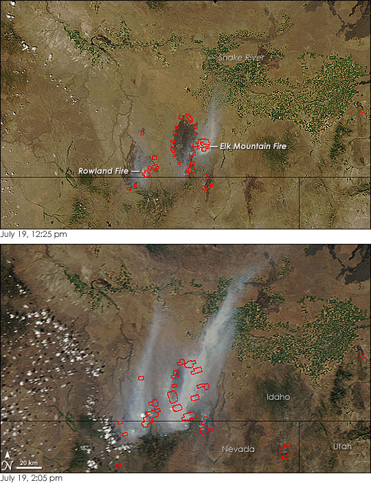 Fires in Idaho and Eastern Oregon - related image preview