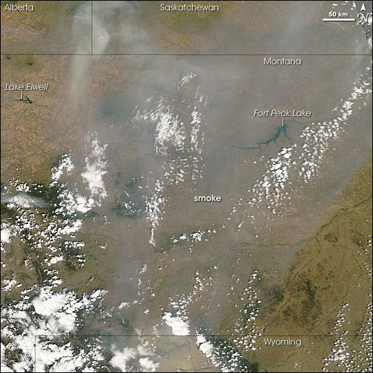 Smoke over Montana - related image preview