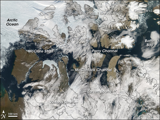 Northwest Passage Open