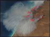 Bushfires in Western Australia
