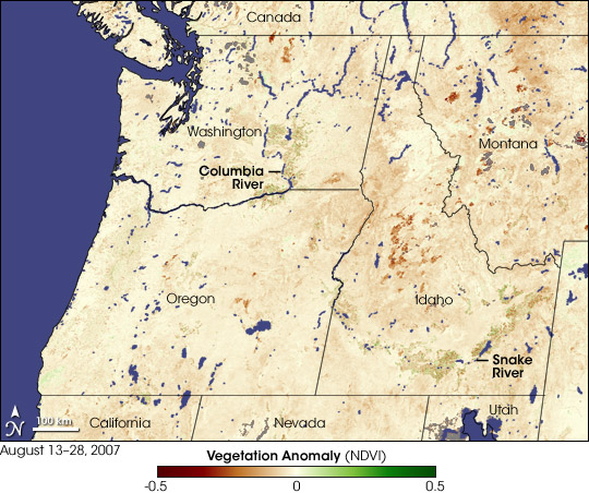 Drought in the Pacific Northwest
