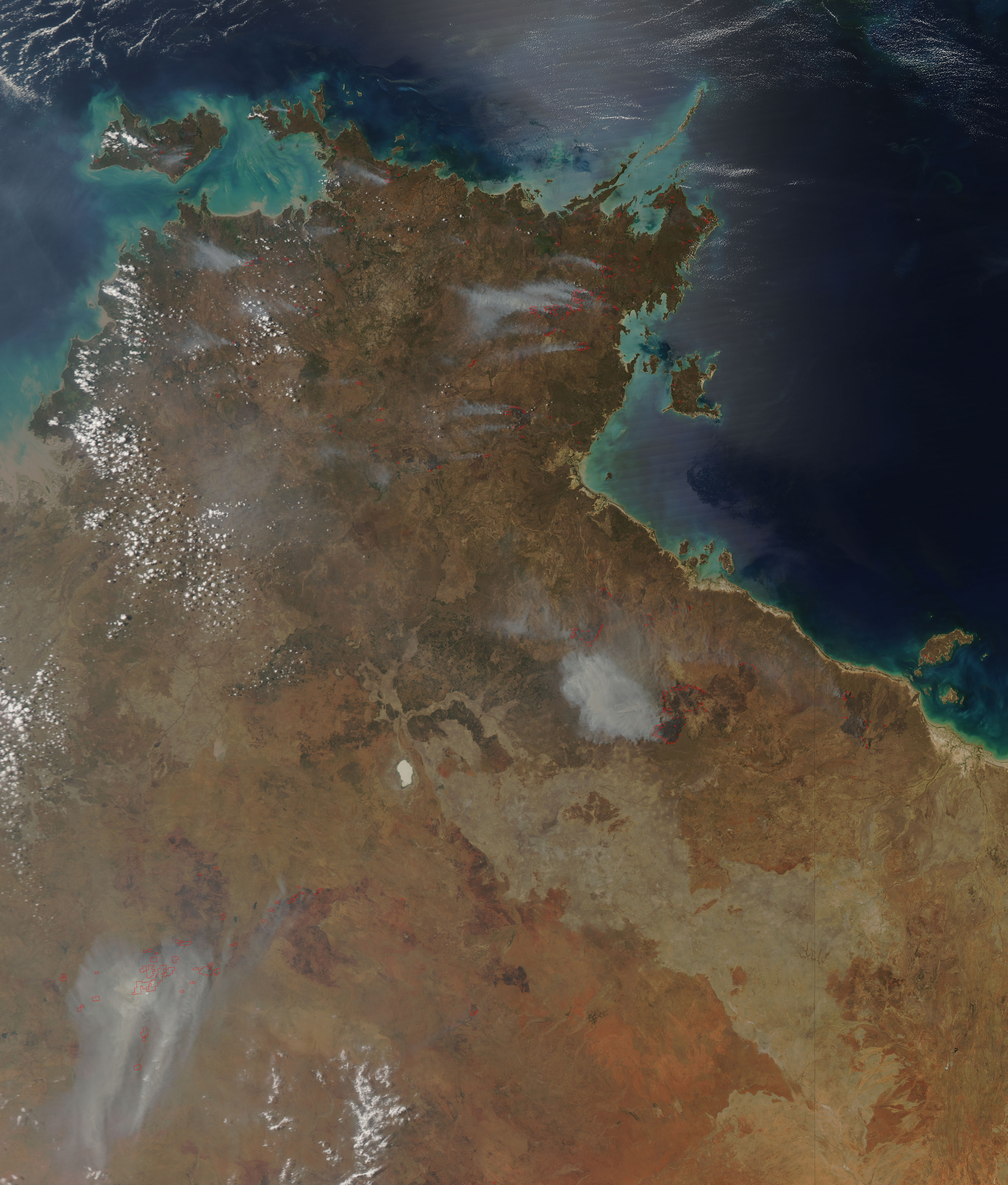 Bushfires in Northern Territory, Australia - related image preview
