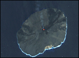 Jebel at Tair Eruption