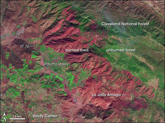 Fires in Southern California