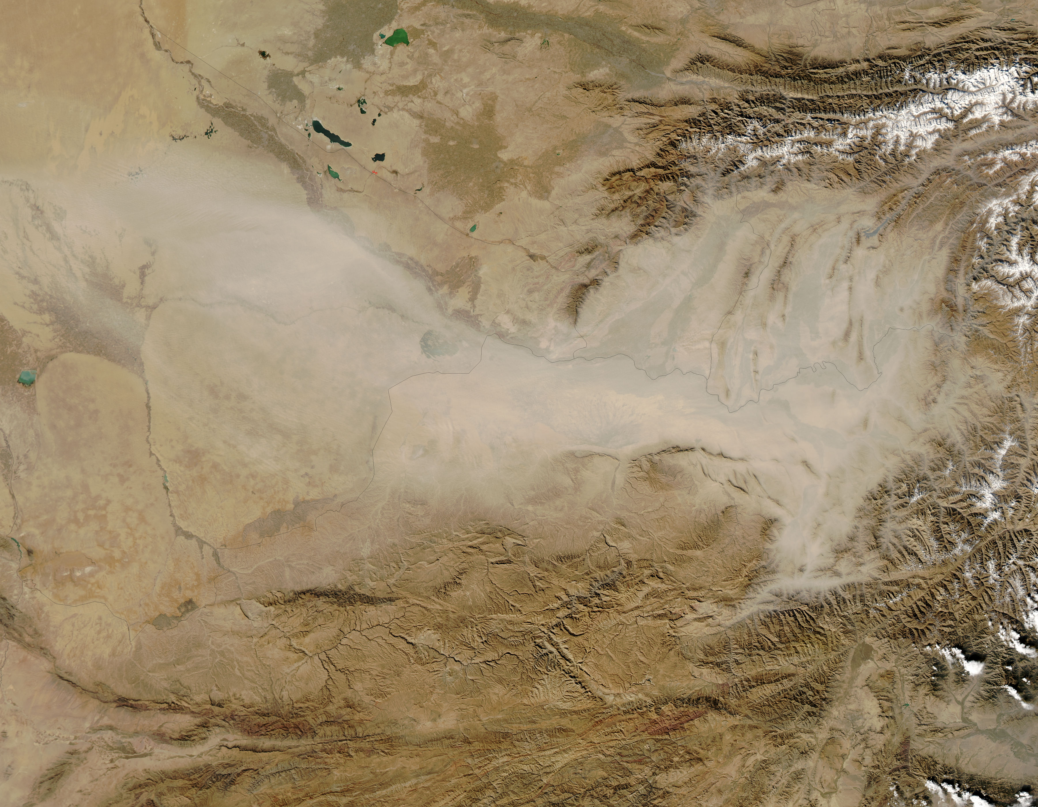 Dust Storm in Southwest Asia - related image preview