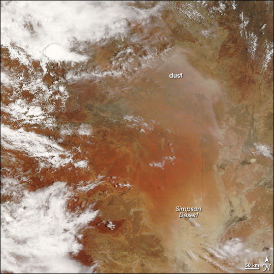 Simpson Desert Dust Storm