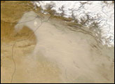 Dust Storm over Turkey, Syria, and Iraq