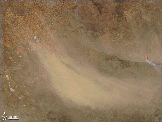 Dust Storm in Texas