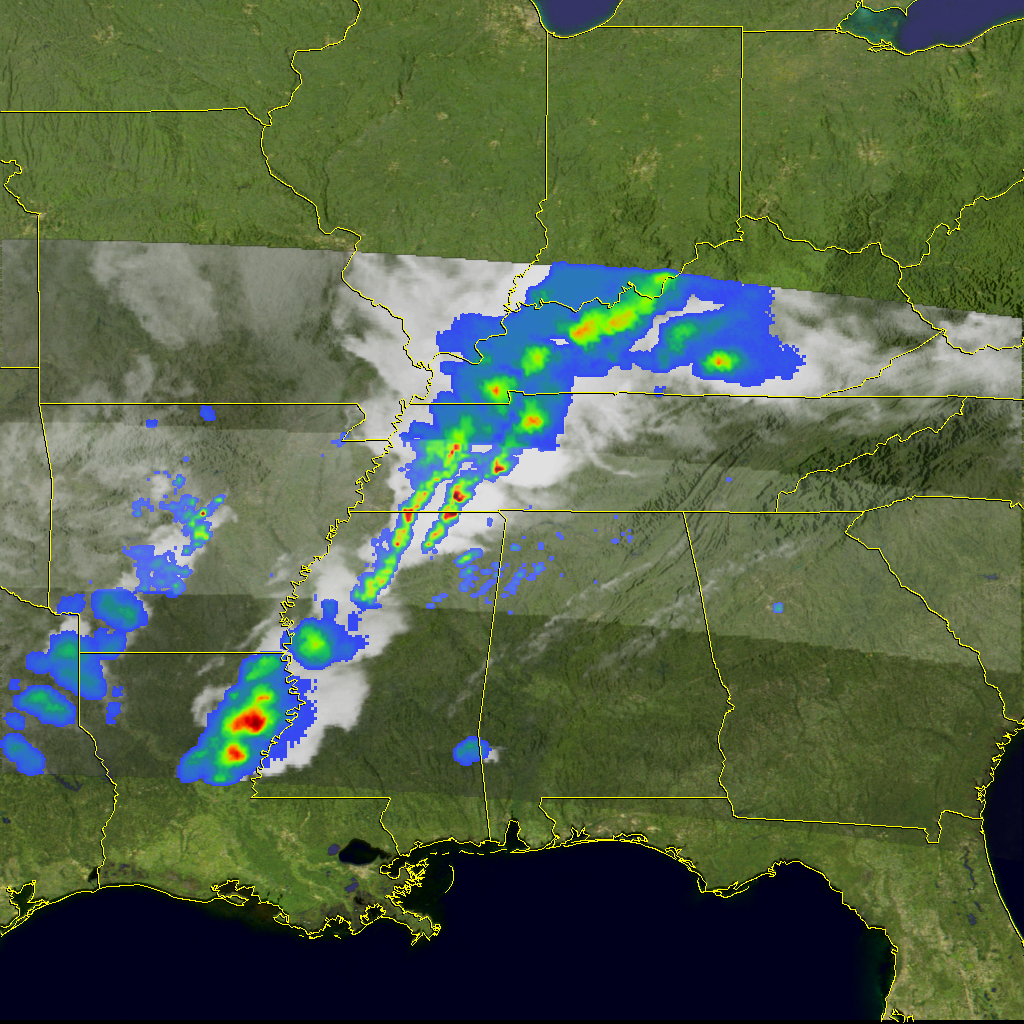 Severe Tornadoes in the Southern United States