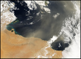 Dust over the Central Mediterranean