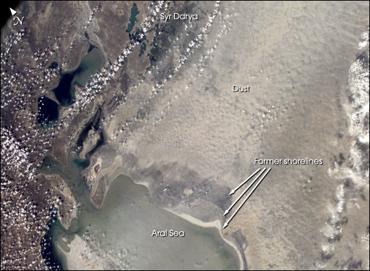 Dust Storm, Aral Sea