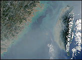 Smog Obscures Chinese Coast
