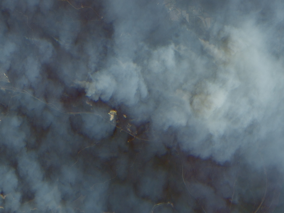 High-Resolution View of Fires and Smoke near Sydney, Australia - related image preview