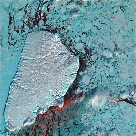 Landsat Image Gallery - Akpatok Island