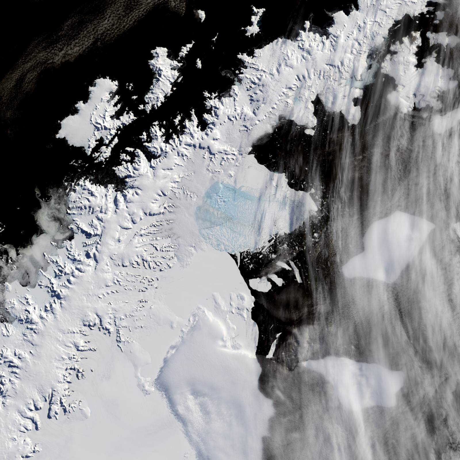 Breakup of the Larsen Ice Shelf, Antarctica - related image preview