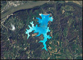An Astronaut’s View of Jewel-toned Lakes