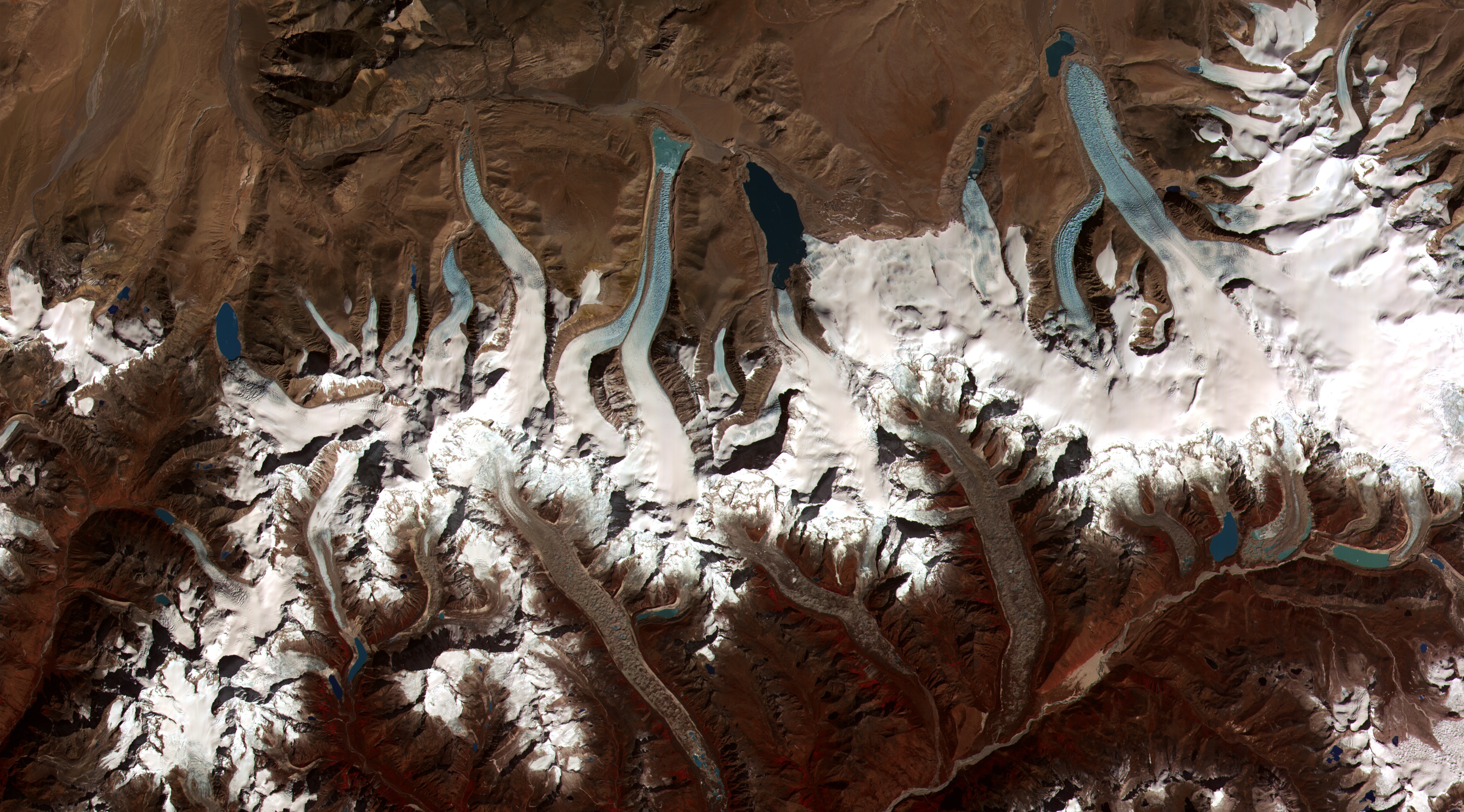 Glacial Lakes from Retreating Glaciers - related image preview