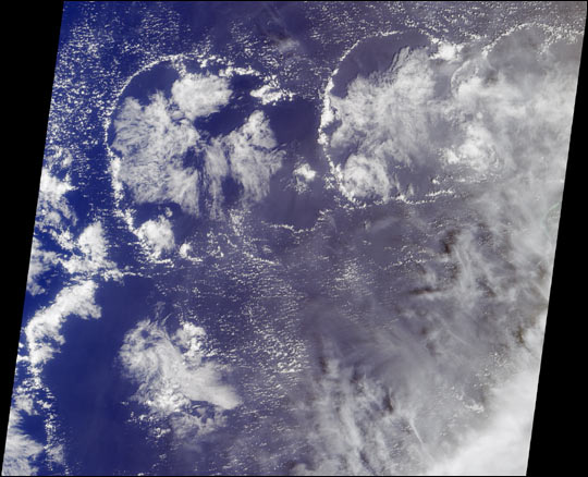 Cloud Arcs in the Western Pacific