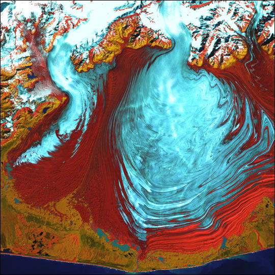 Malaspina Glacier, Alaska