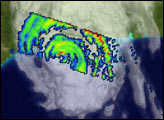Rain Rates Inside Hurricane Lili