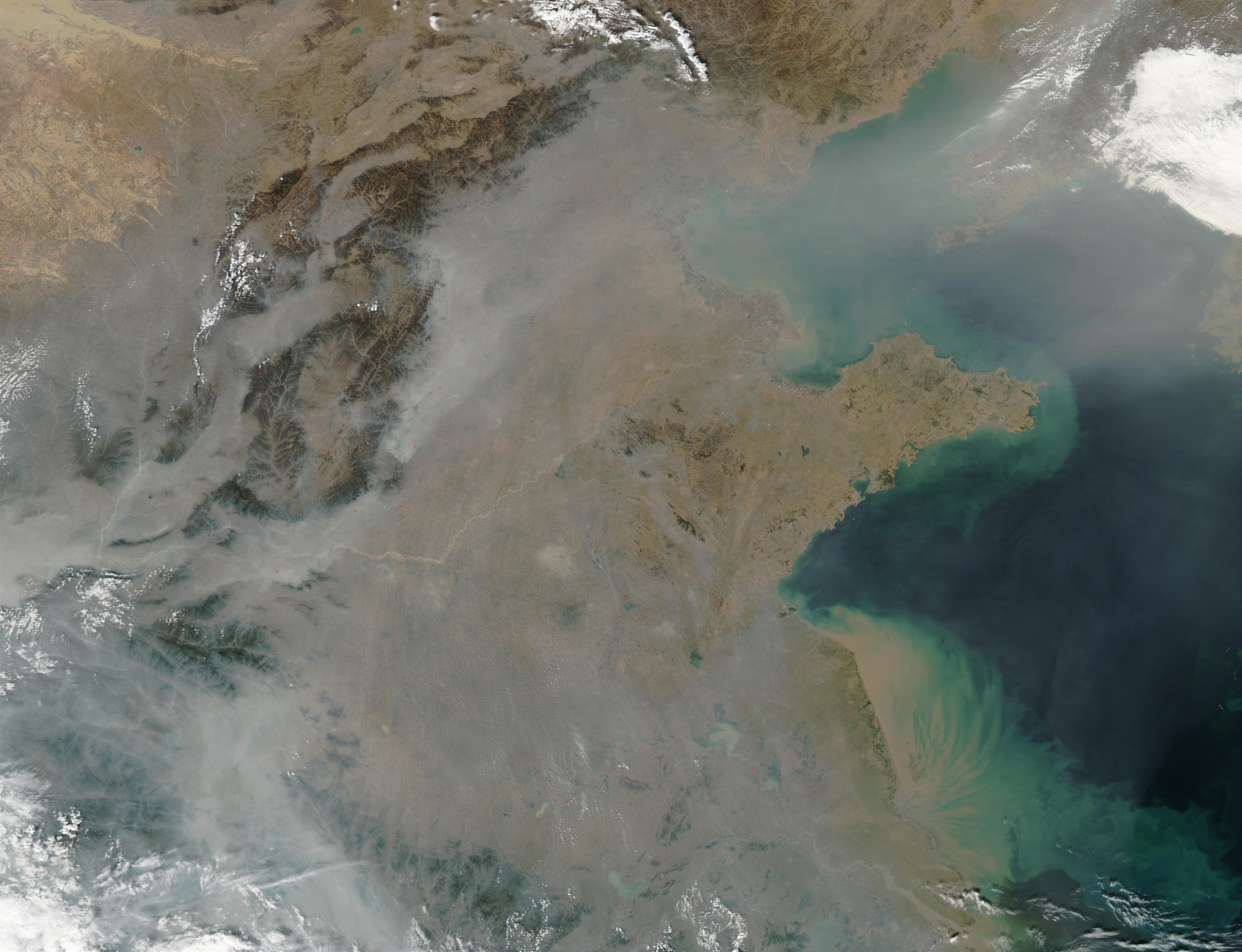 Pollution over East China - related image preview