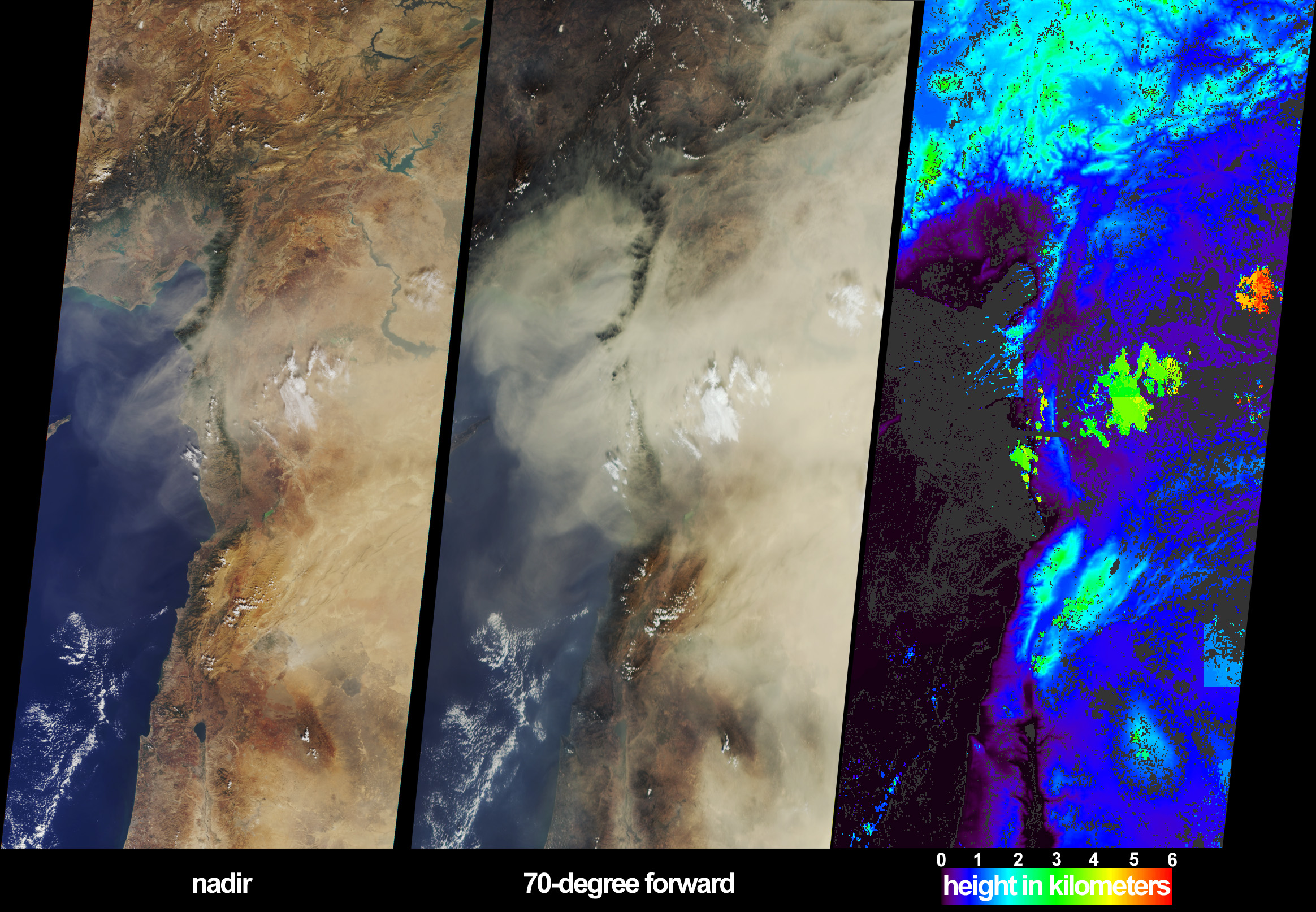 Dust Shrouds the Eastern Mediterranean - related image preview