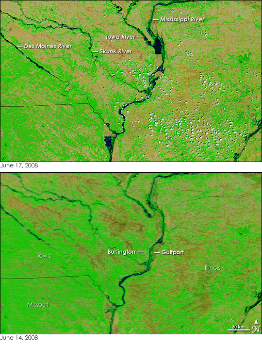 Floods in the U.S. Midwest