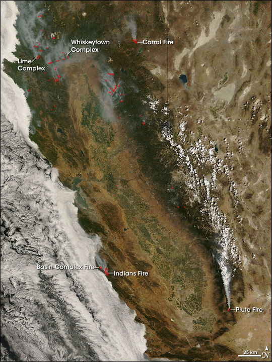 Fires in California