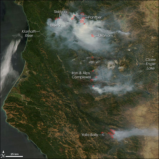 Fires in California