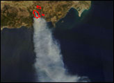 Forest Fire in Southern Turkey