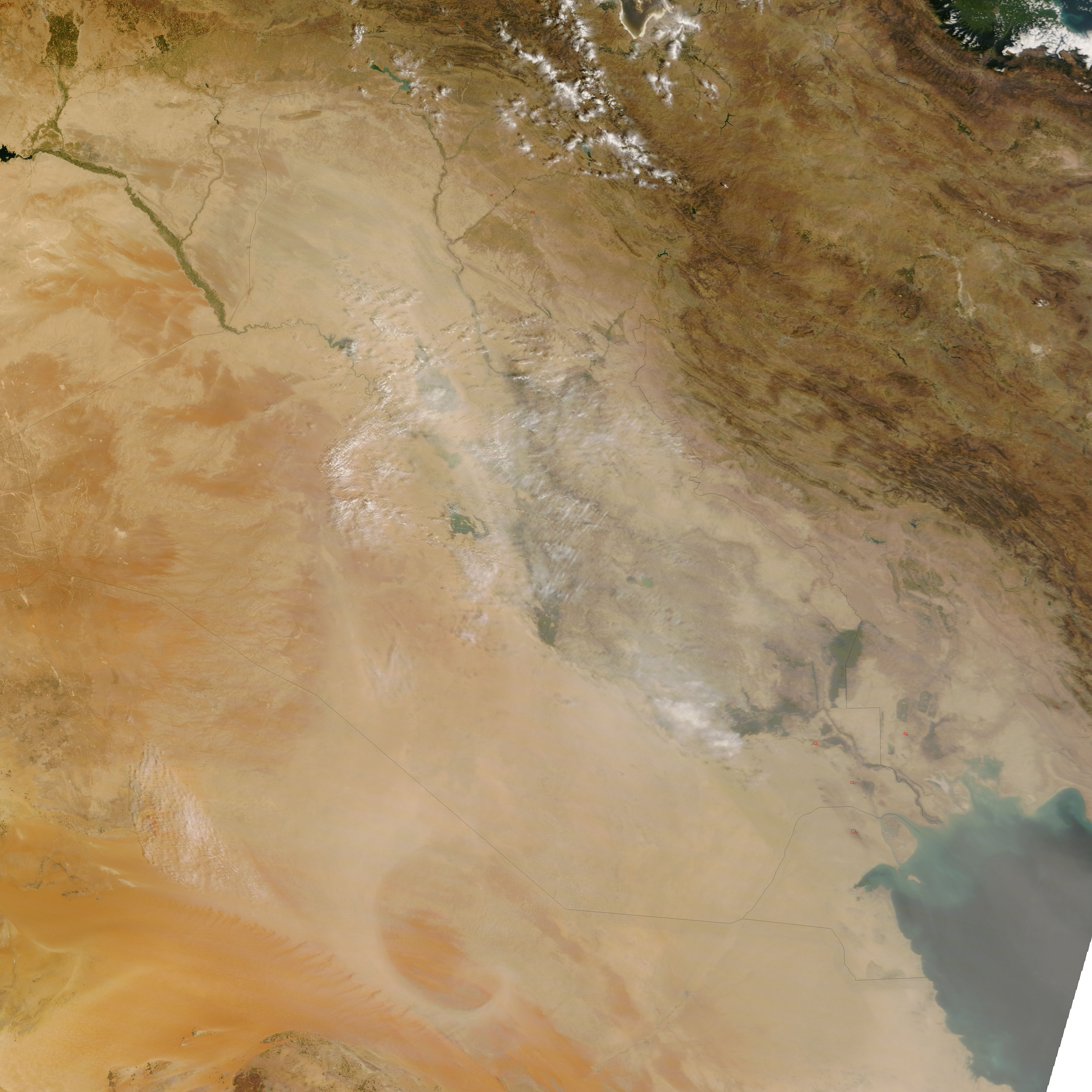 Dust over Iraq and Saudi Arabia - related image preview