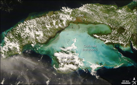 Storm-Churned waters off Cuba - related image preview